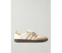 Samba Lt Sneakers Aus Leder Mit Besätzen Aus Nubukleder Und Leder - Neutral
