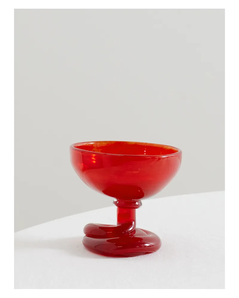 Completedworks Recycled-glass Ice Cream Bowl - Red Red