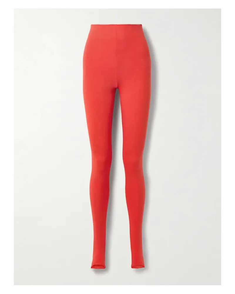 Skin Harmonia Leggings aus Bio-pima-baumwoll-jersey Orange