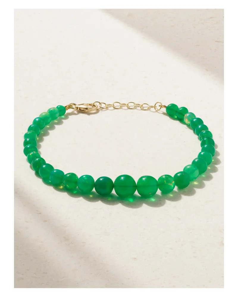 JIA JIA Gold Opal Bracelet - Green Green