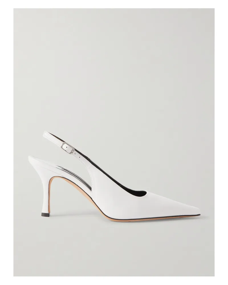 Emme Parsons Elana Slingback-pumps Aus Leder - Elfenbein Elfenbein