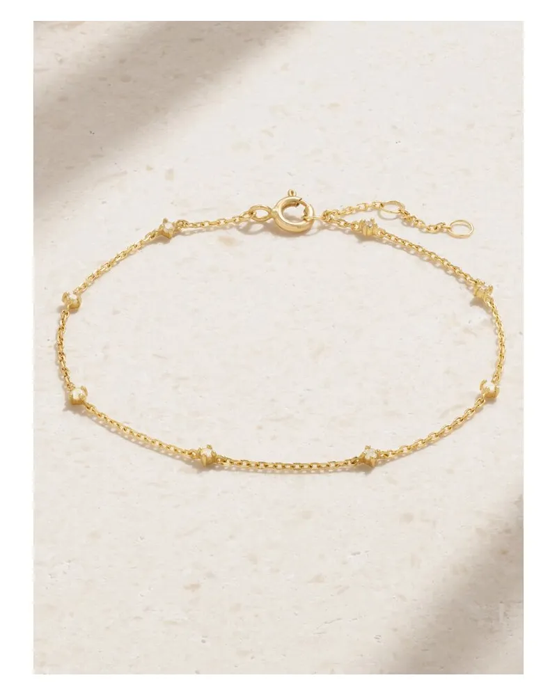 Stone & Strand Armband Aus 10 Karat Gold Mit Diamanten Gold