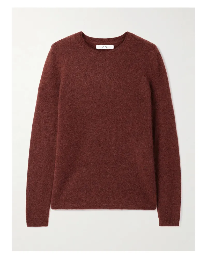 Co Pullover Aus Einer Kaschmir-seidenmischung - Rot Rot