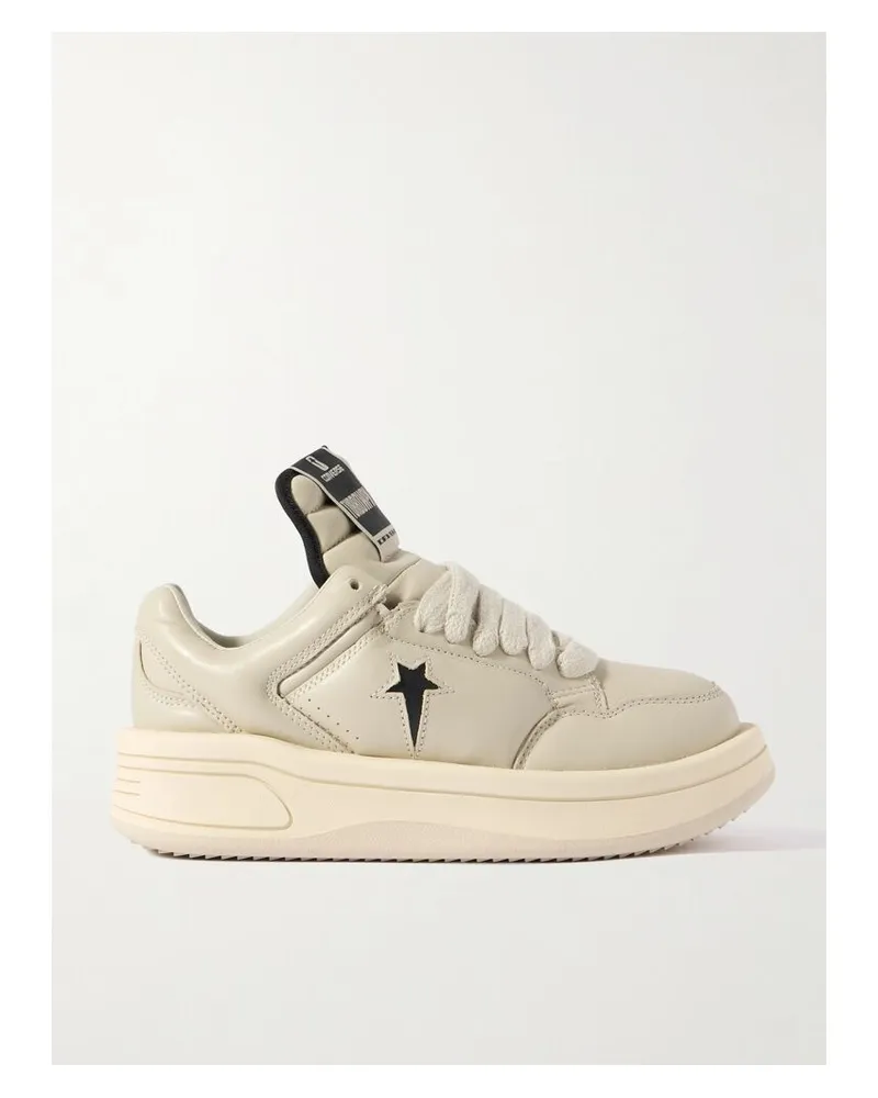 Rick Owens Converse Inflated Turbowpn Sneakers Aus Leder - Grau Grau