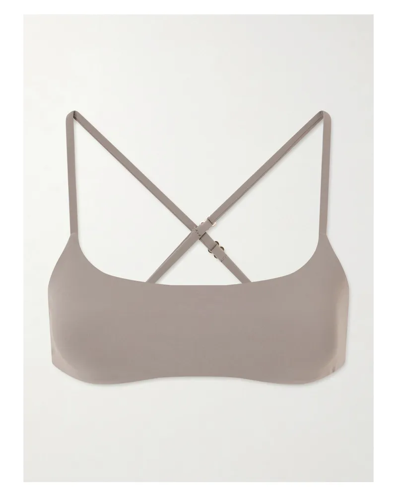 Kiki De Montparnasse Athletic Bikini Top - Gray Gray