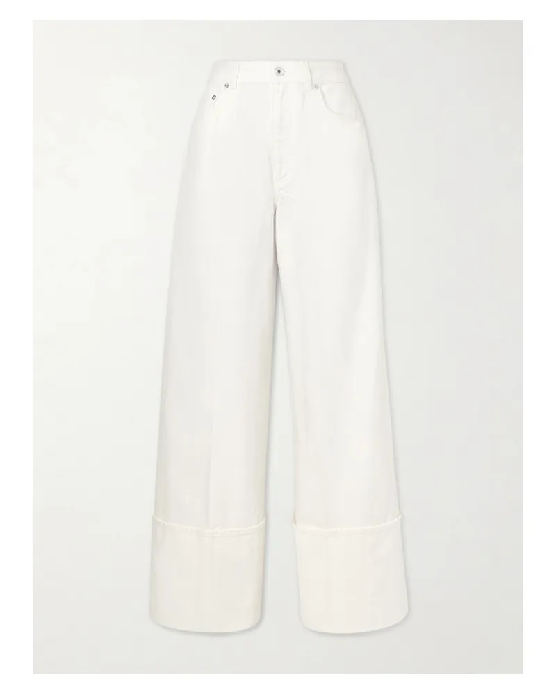Givenchy Wide-leg Jeans - Neutrals Neutrals