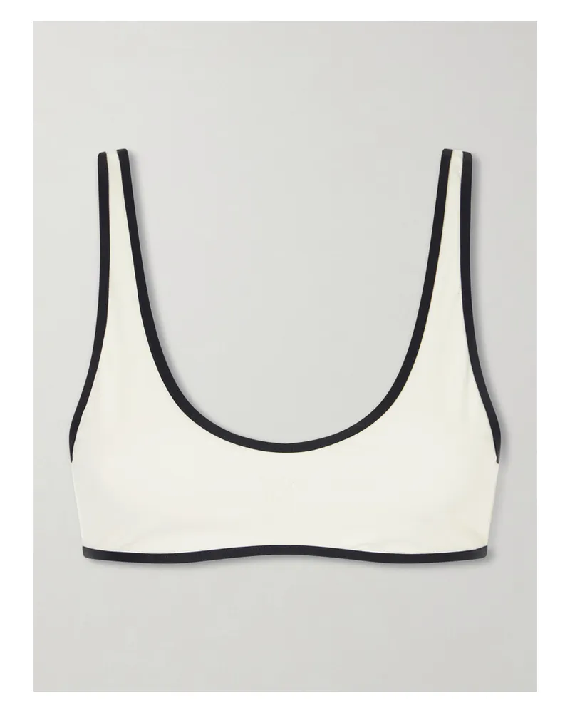 Kiki De Montparnasse Contraste Bikini Top - Neutrals Neutrals