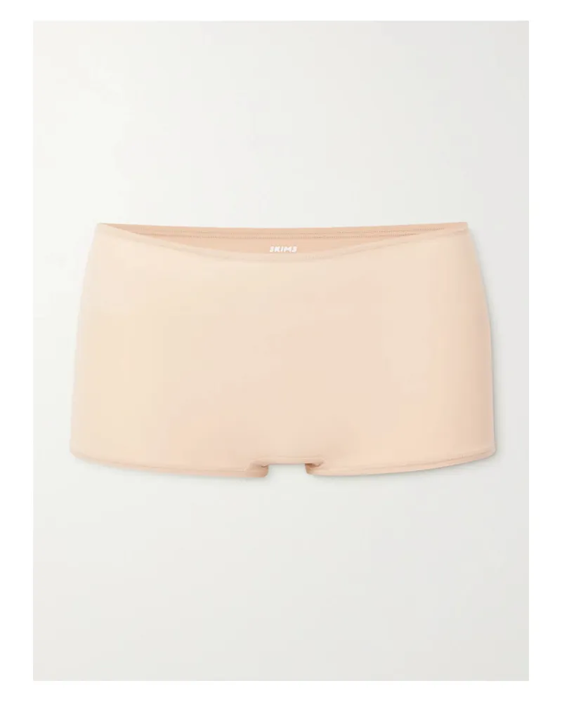 SKIMS Fits Everybody Boy Short – Clay – Höschen - Neutral Neutral