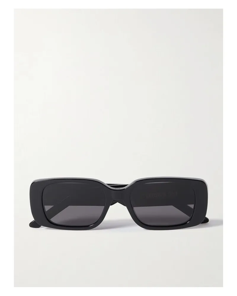 Dior Wildior S2u Sonnenbrille Mit Eckigem Rahmen Aus Azetat - Schwarz Schwarz