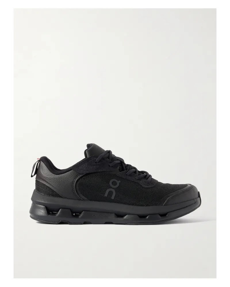 ON Zendaya Cloudzone Moon Sneakers Aus Mesh Mit Gummibesätzen - Schwarz Schwarz
