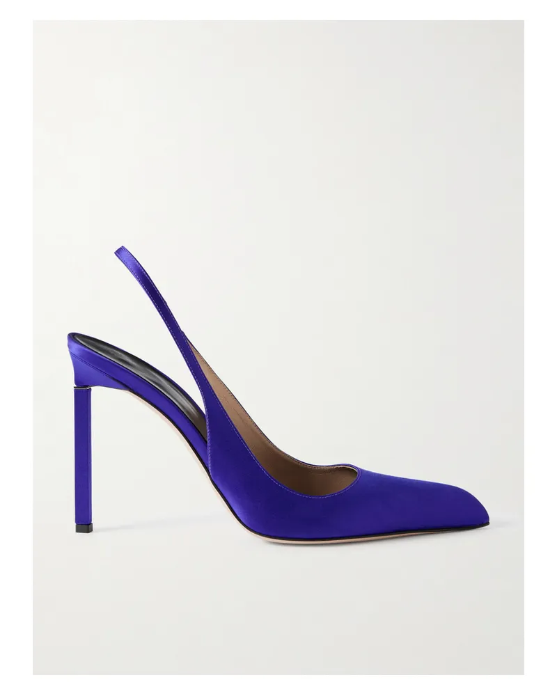 Tom Ford Slingback-pumps Aus Satin - Lila Lila