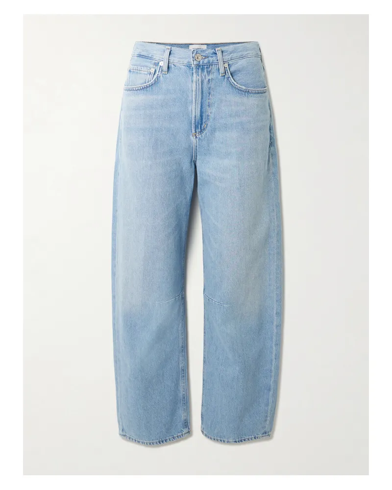 Citizens of humanity Miro Mid-rise Barrel-leg Jeans - Blue Blue
