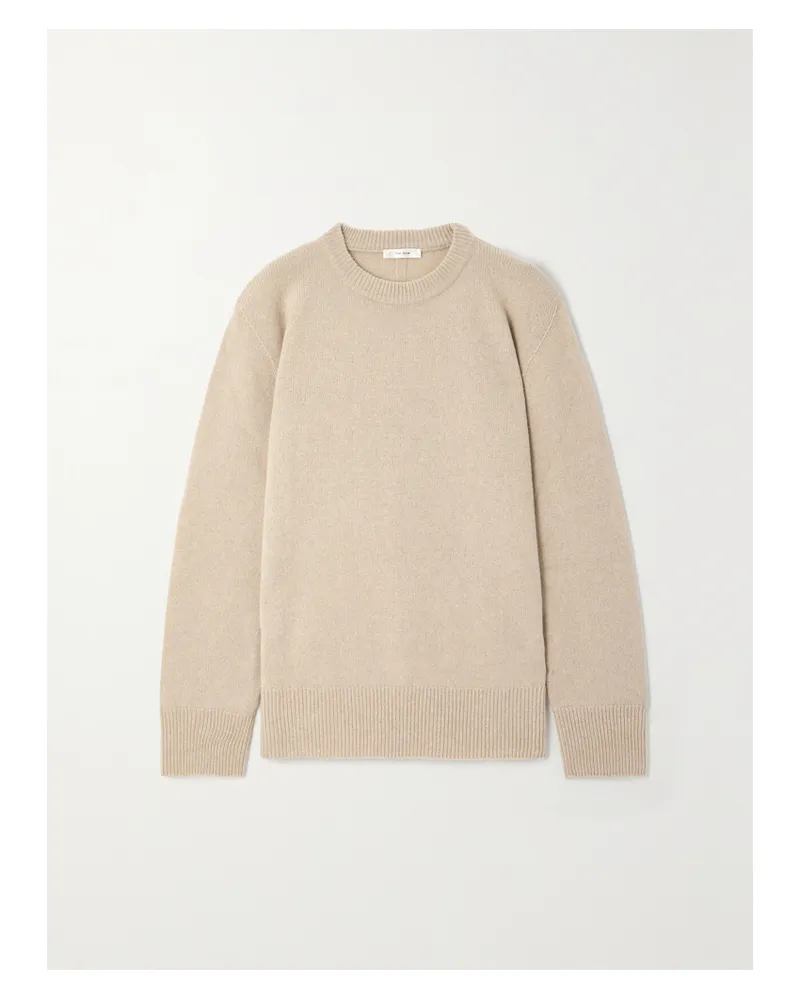 The Row Essentials Sibem Pullover Aus Einer Woll-kaschmirmischung - Neutral Neutral