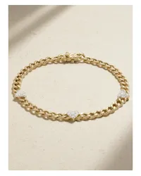 Roxanne First 80s Armband aus 14 Karat  mit Diamanten Gold