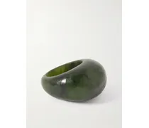 Donut Ring aus Jade
