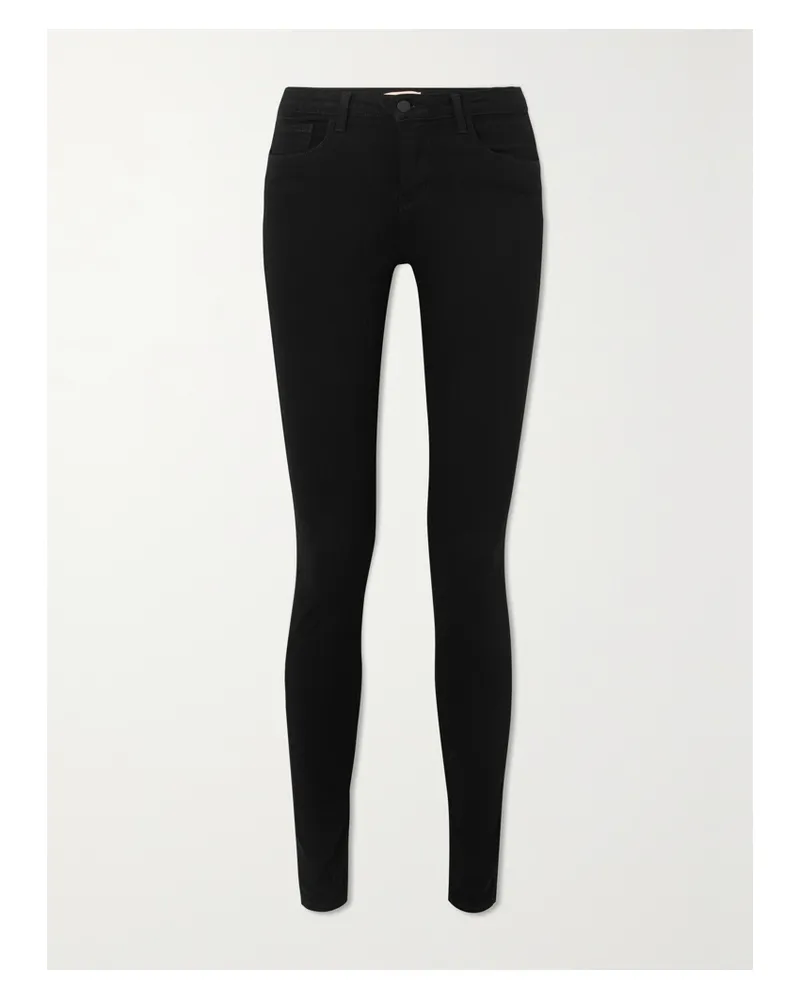 L'Agence Marguerite Hoch Sitzende Skinny Jeans - Schwarz Schwarz