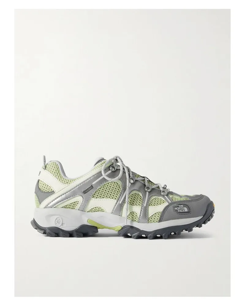 The North Face Hedgehog 06 Sneakers Aus Gore-tex Und Mesh In Metallic-optik - Weiß Weiß