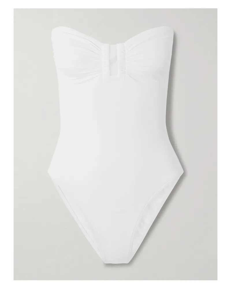 Eres Les Essentiels Cassiopée Bandeau Swimsuit - White White
