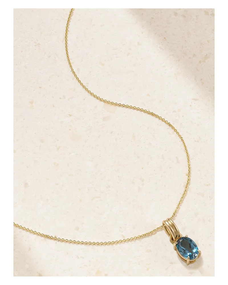 Stone & Strand Beekman Kette Aus 14 karat Gold Mit Topas Gold