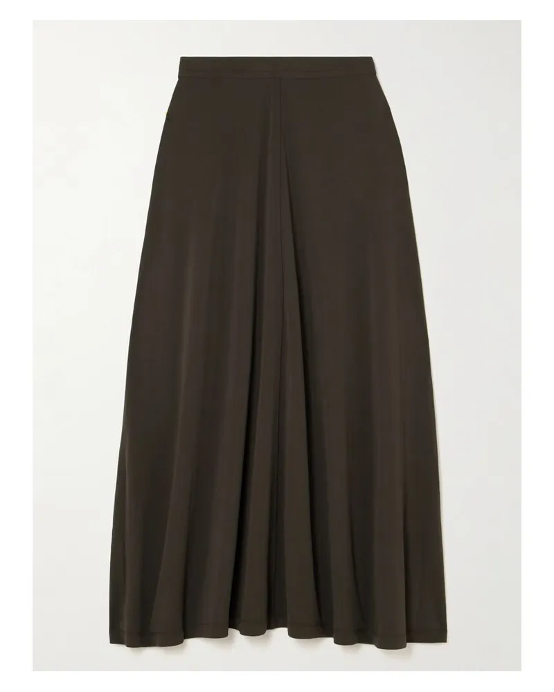 Totême Midirock Aus Stretch-jersey - Braun Braun