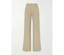 Alina High-rise Straight-leg Jeans - Gray