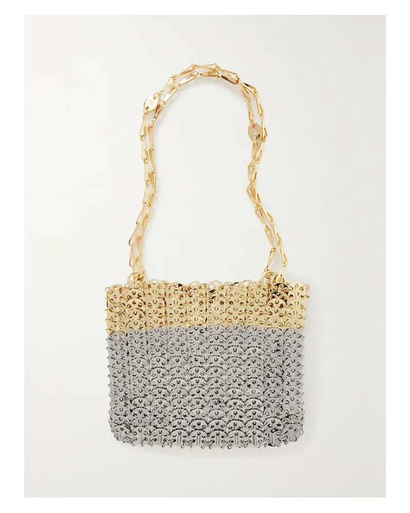 Paco Rabanne 1969 Skyline Chainmail Shoulder Bag - Metallic Metallic