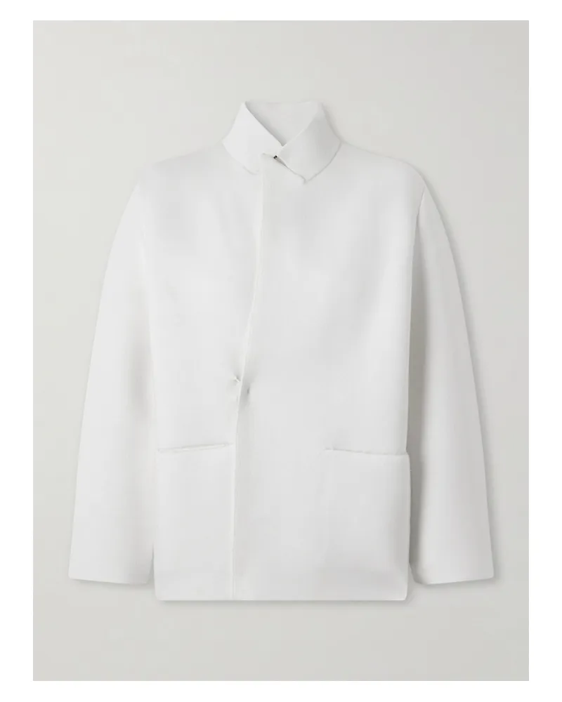 Tom Ford Double-breasted Cashmere-blend Blazer - Off-white Off-white