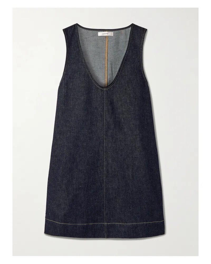 Frame Denim The Form Minikleid Aus Denim - Blau Blau