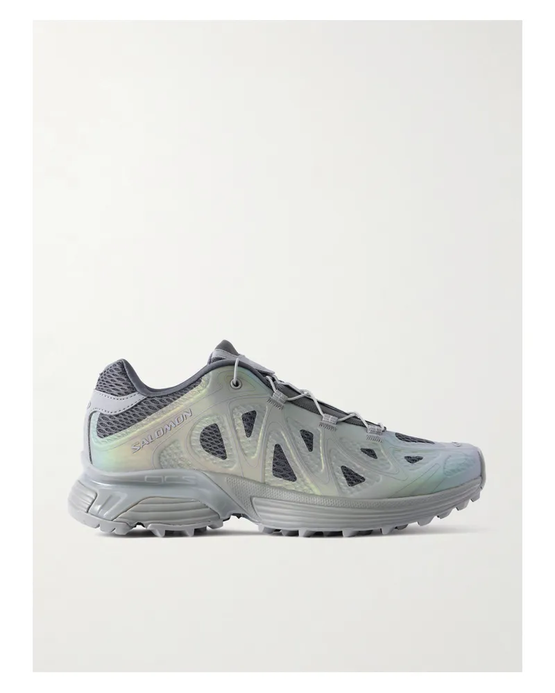 Salomon Xt-whisper Void Sneakers Aus Mesh Und Changierendem Tpu - Silber Silber