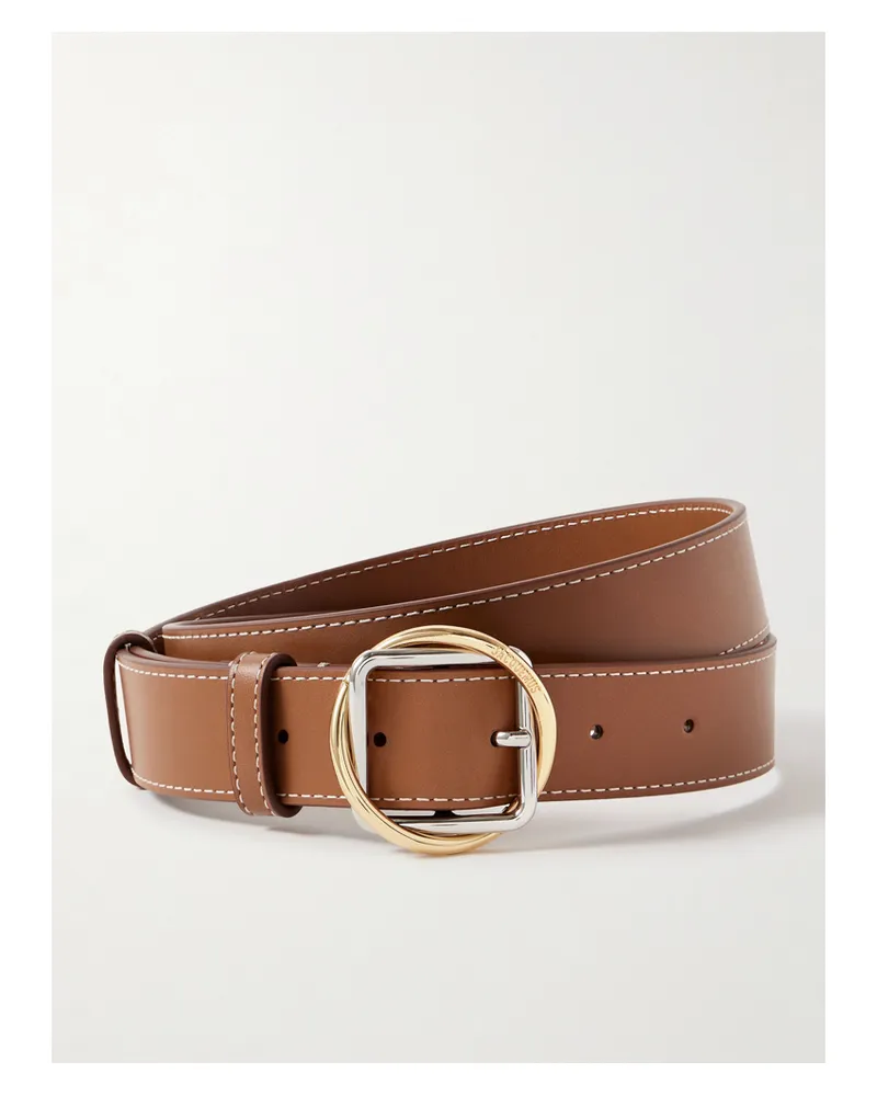 Jacquemus The Salon Leather Belt - Brown Brown