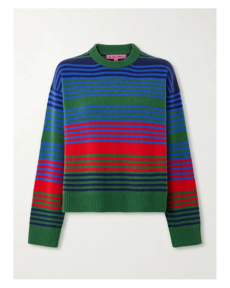 The Elder Statesman Dume Kaschmirpullover Mit Streifen - Mehrfarbig Mehrfarbig