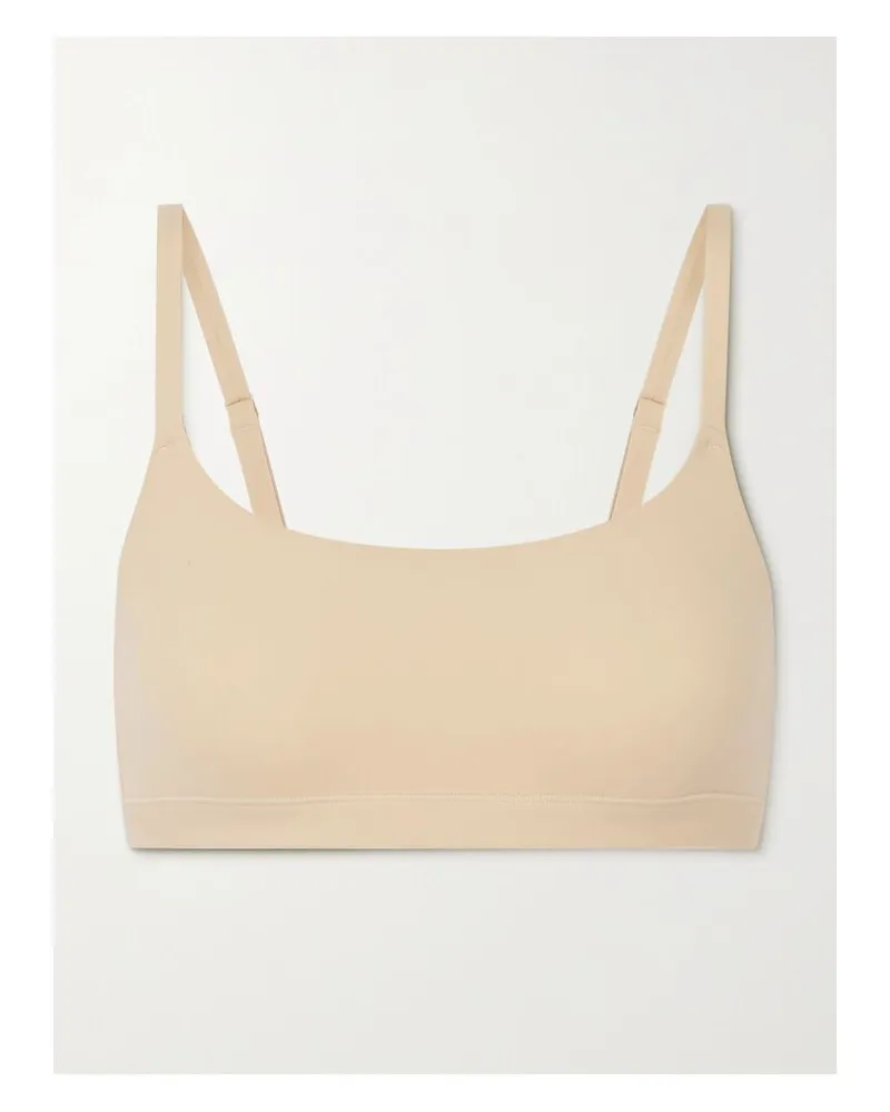 SKIMS Fits Everybody Scoop Neck Bra – Sand – Soft-bh - Neutral Neutral