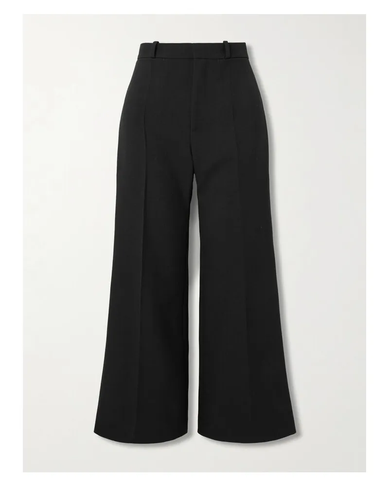 Chloé Schlaghose Aus Wolle - Schwarz Schwarz
