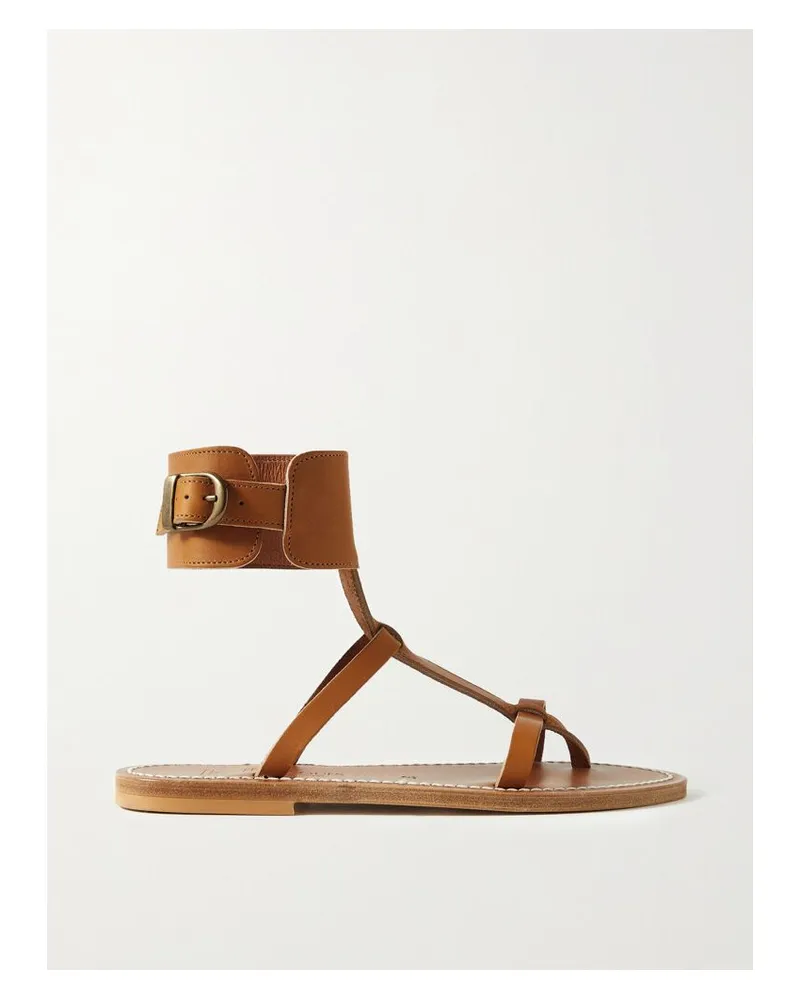 K.Jacques  Net Sustain Caravelle Sandalen Aus Leder - Braun Braun