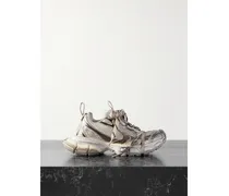 3xl Sneakers Aus Mesh Und Gummi - Neutral