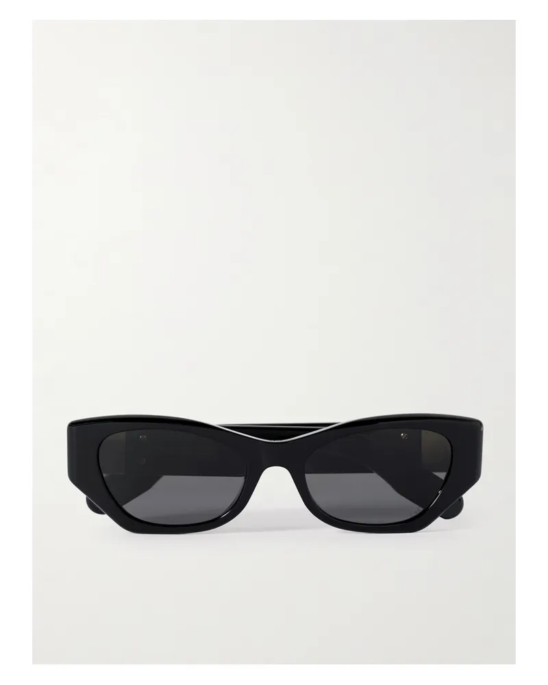 Dior Lady 95.22 B1i Cat-eye Acetate Sunglasses - Black Black