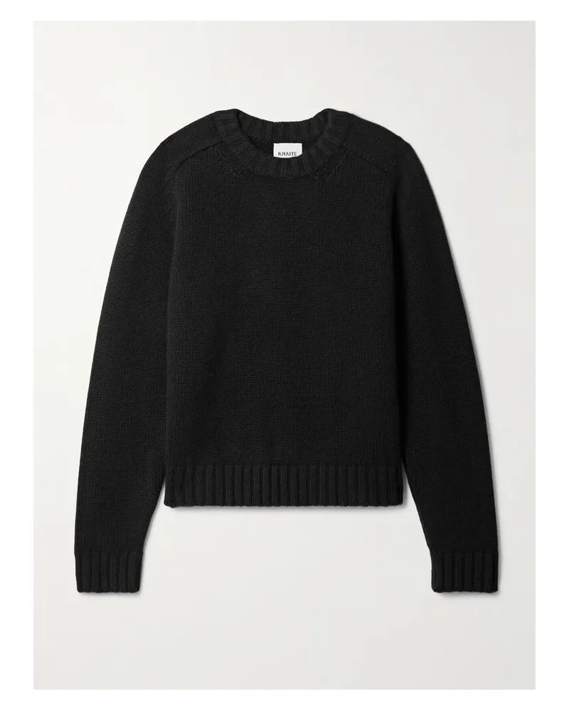 KHAITE Mae Pullover Aus Kaschmir - Schwarz Schwarz