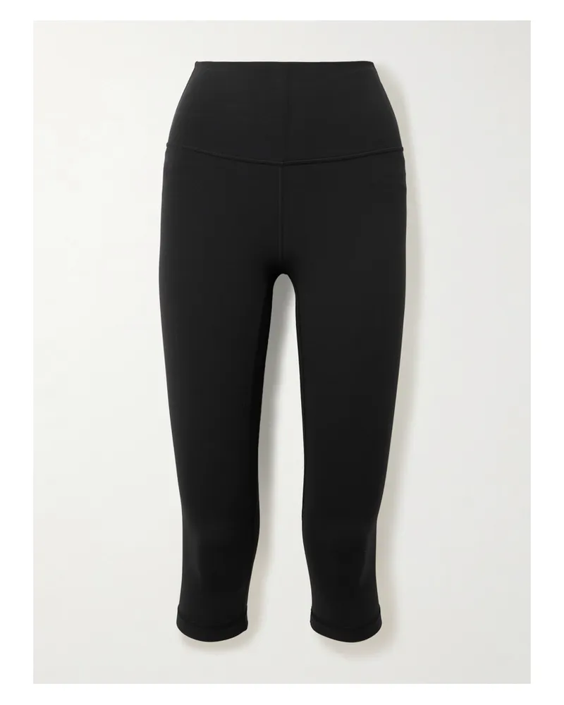 LULULEMON Align™ 43 Cm Verkürzte, Hoch Sitzende Leggings - Schwarz Schwarz