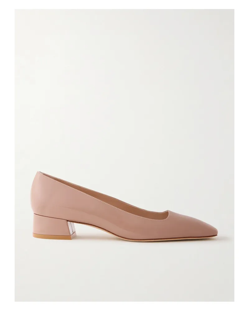 Stuart Weitzman Vera Pumps Aus Lackleder - Neutral Neutral