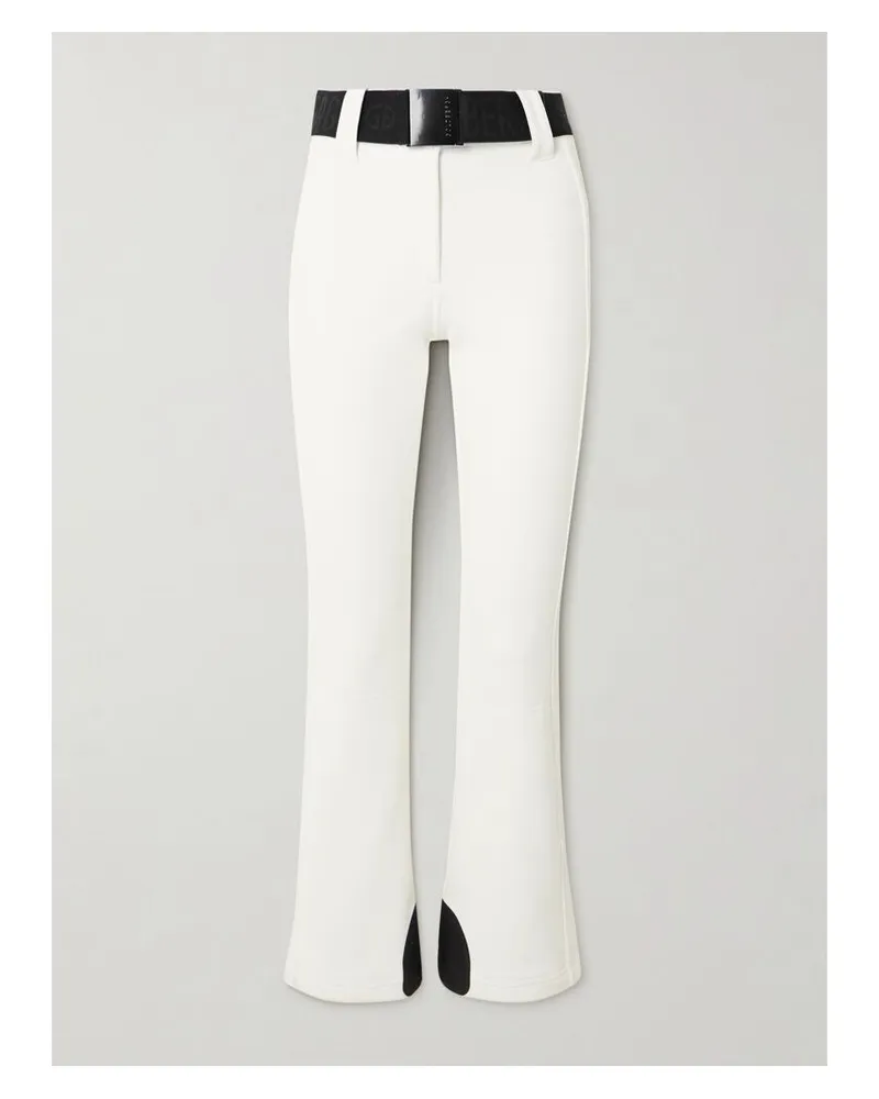GOLDBERGH Pippa Bootcut-skihose Mit Gürtel - Weiß Weiß