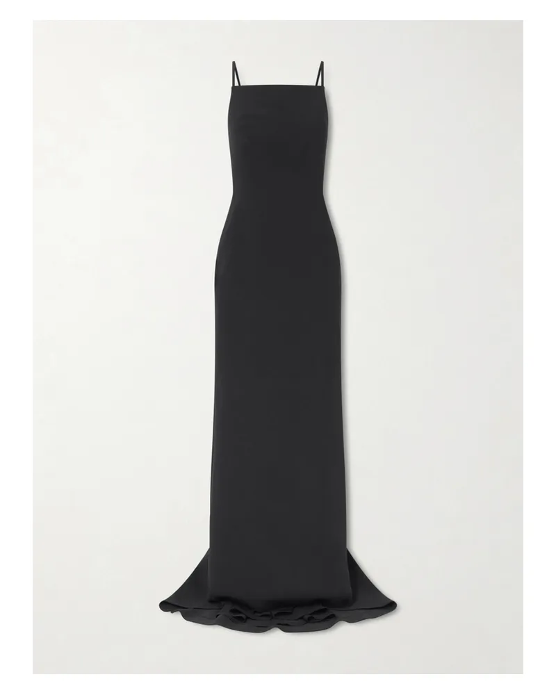 Givenchy Crepe-cady Gown - Black Black