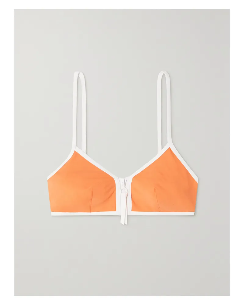 Eres Nautic Sifflet Triangel-bikini-oberteil - Orange Orange