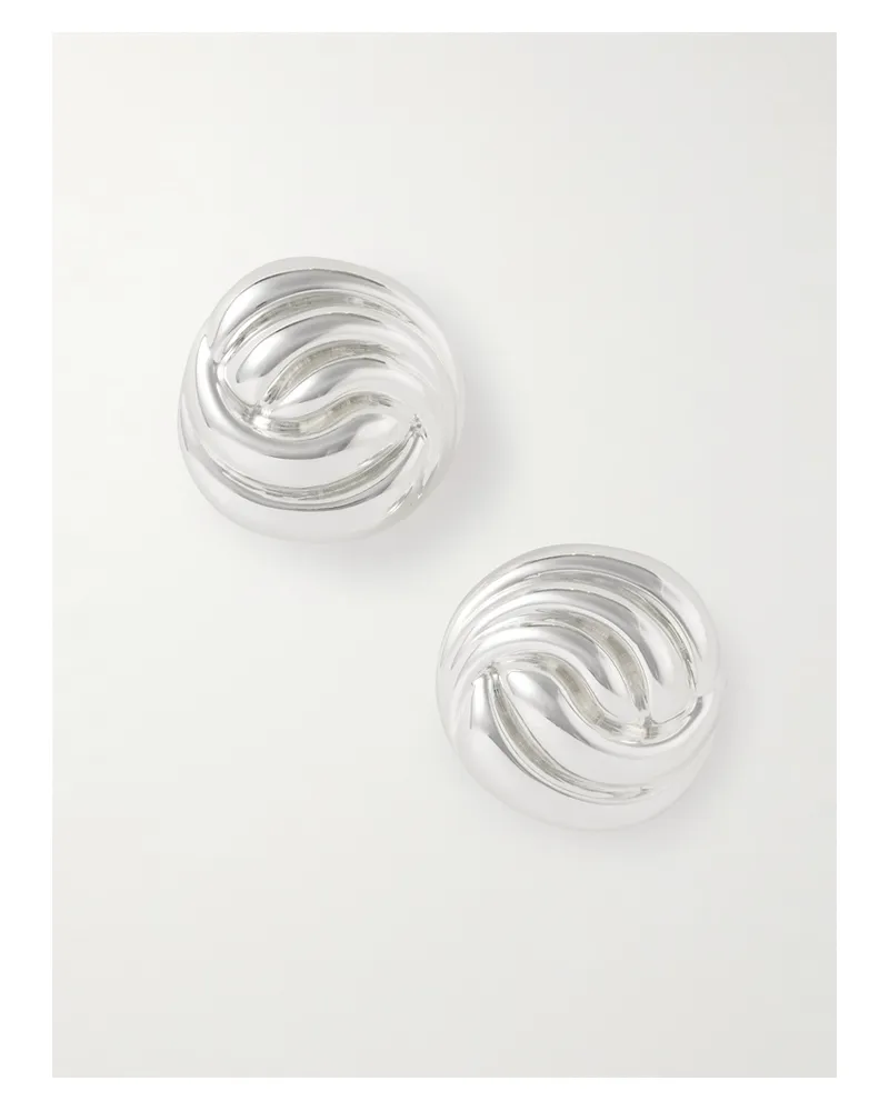 JULIETTA Knot Versilberte Ohrringe Silber