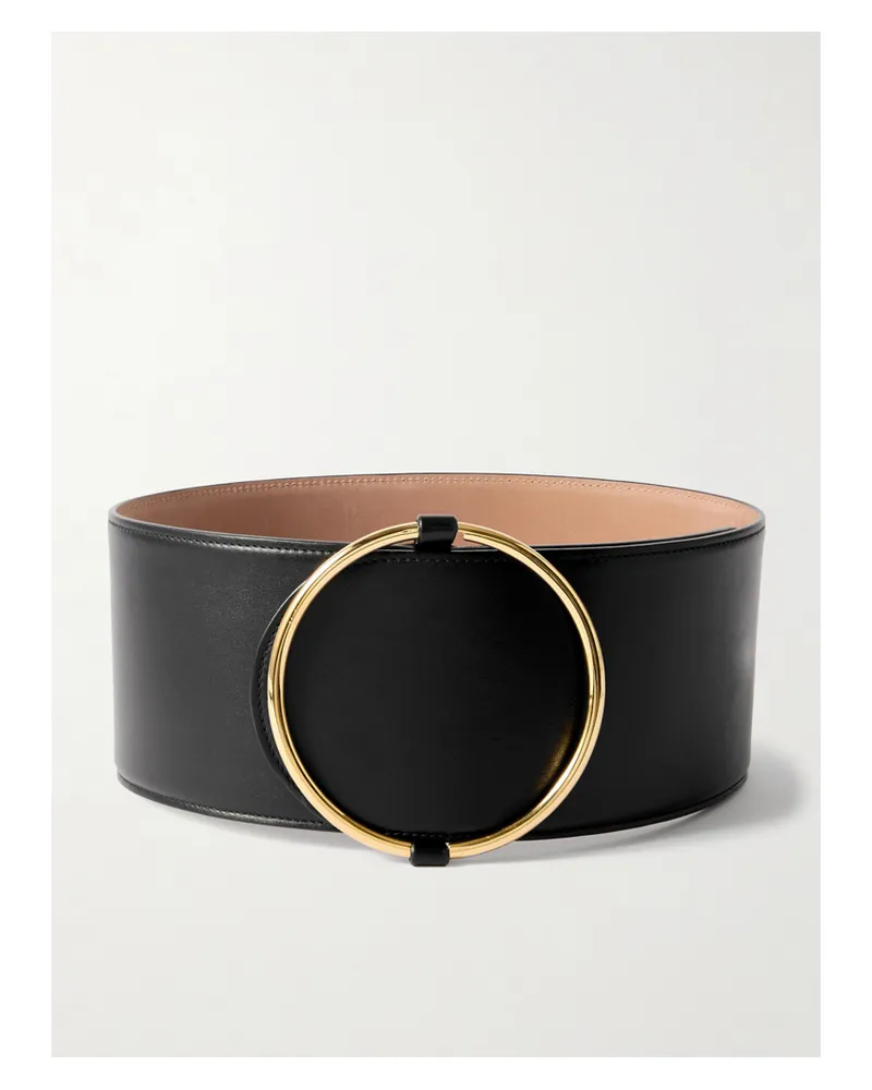 Alaïa Leather Belt - Black Black