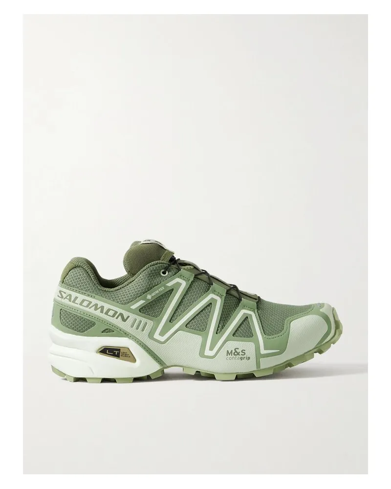 Salomon Speedcross 3 Sneakers Aus Mesh Mit Gummibesätzen - Grün Grün
