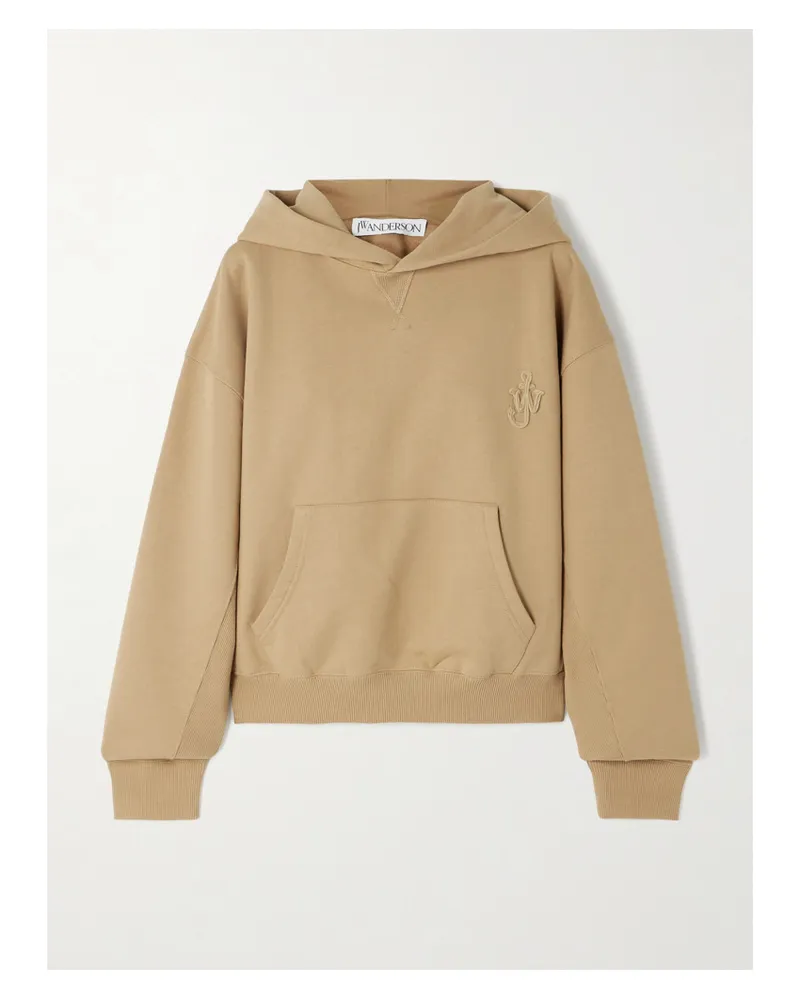 J.W.Anderson Hoodie aus Biobaumwoll-jersey Neutral