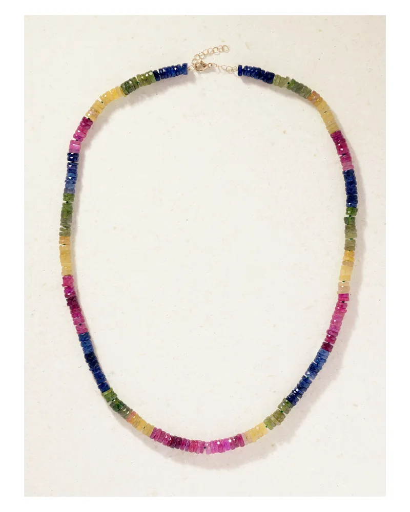 JIA JIA Aurora 14-karat Gold Sapphire Necklace - Multi Multi