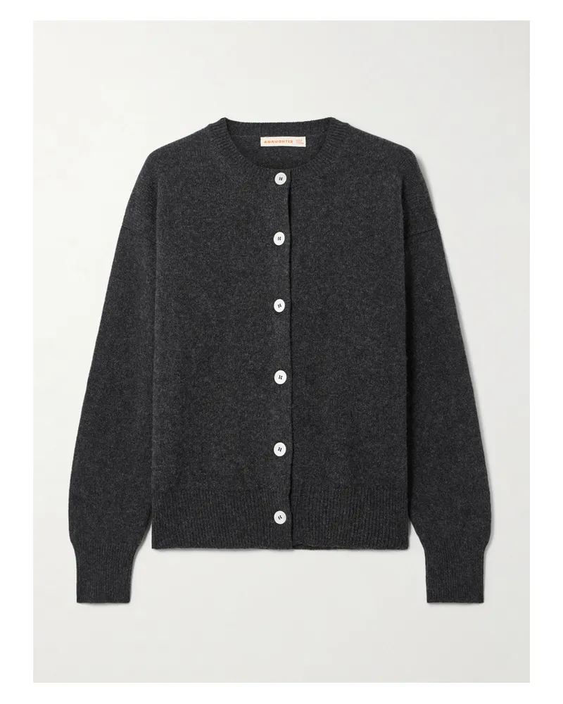&Daughter Cardigan Aus Wolle - Grau Grau