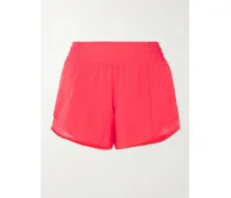 Hotty Hot 10,2 Cm Hoch Sitzende, Gefütterte Shorts - Rot