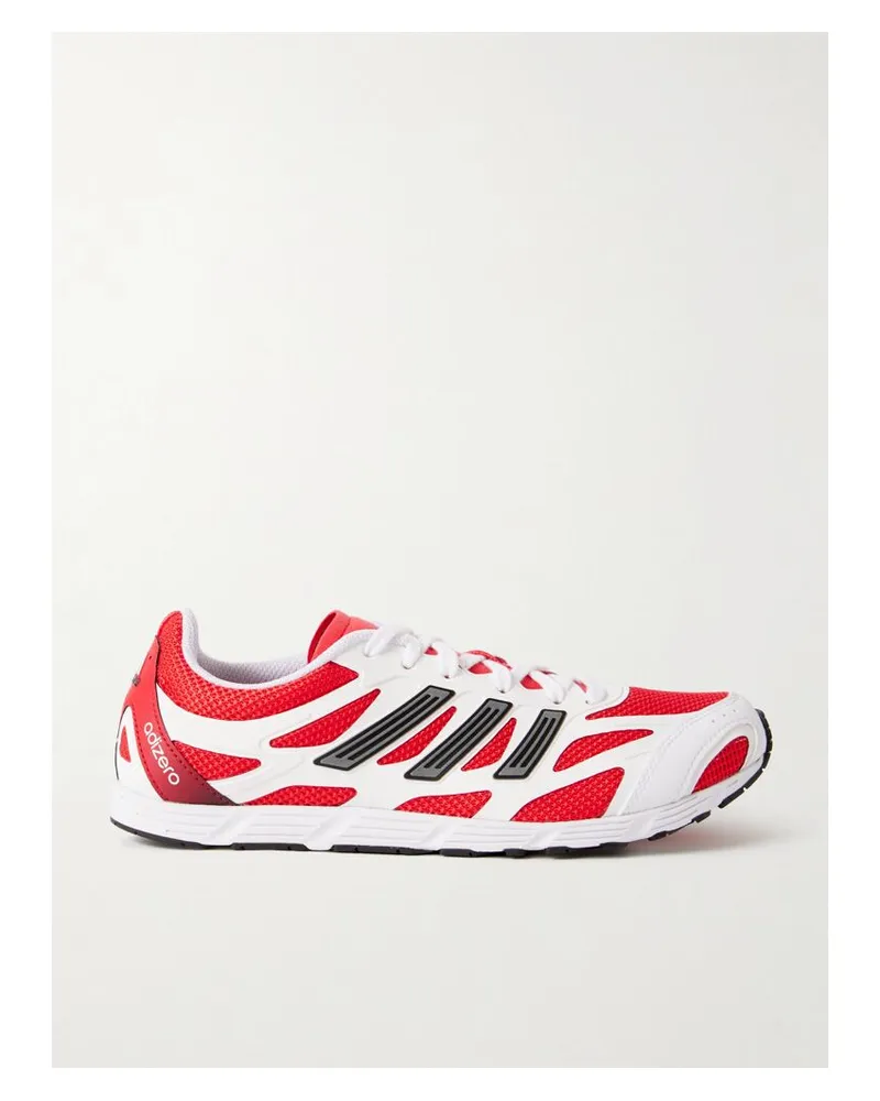 adidas Adizero Pr Sneakers Aus Mesh - Rot Rot